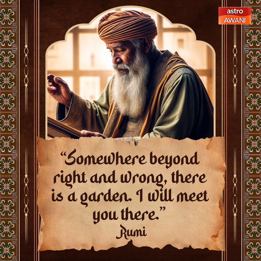 Jalaluddin Rumi Quote Puitis