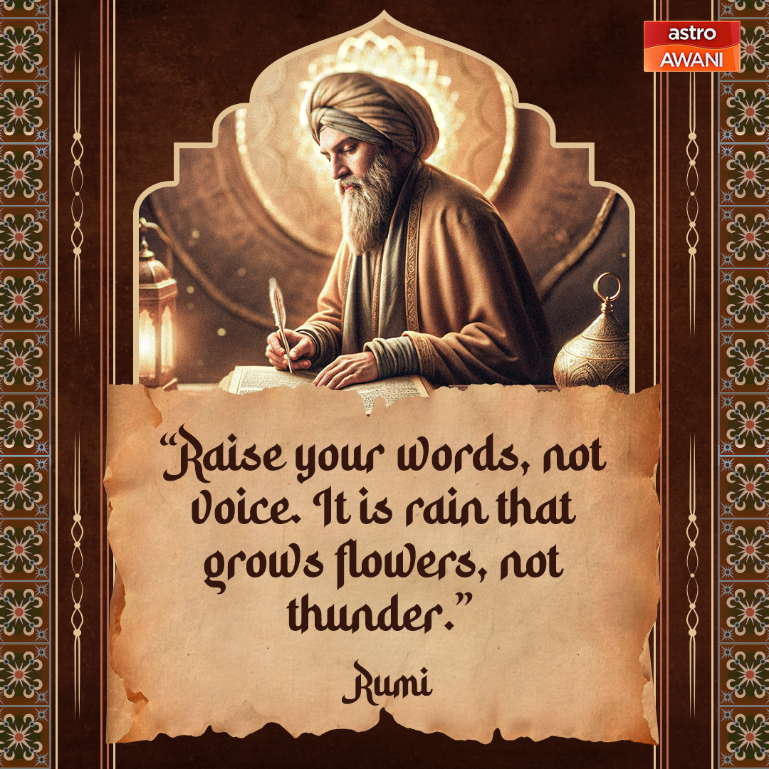 Jalaluddin Rumi Quote Puitis