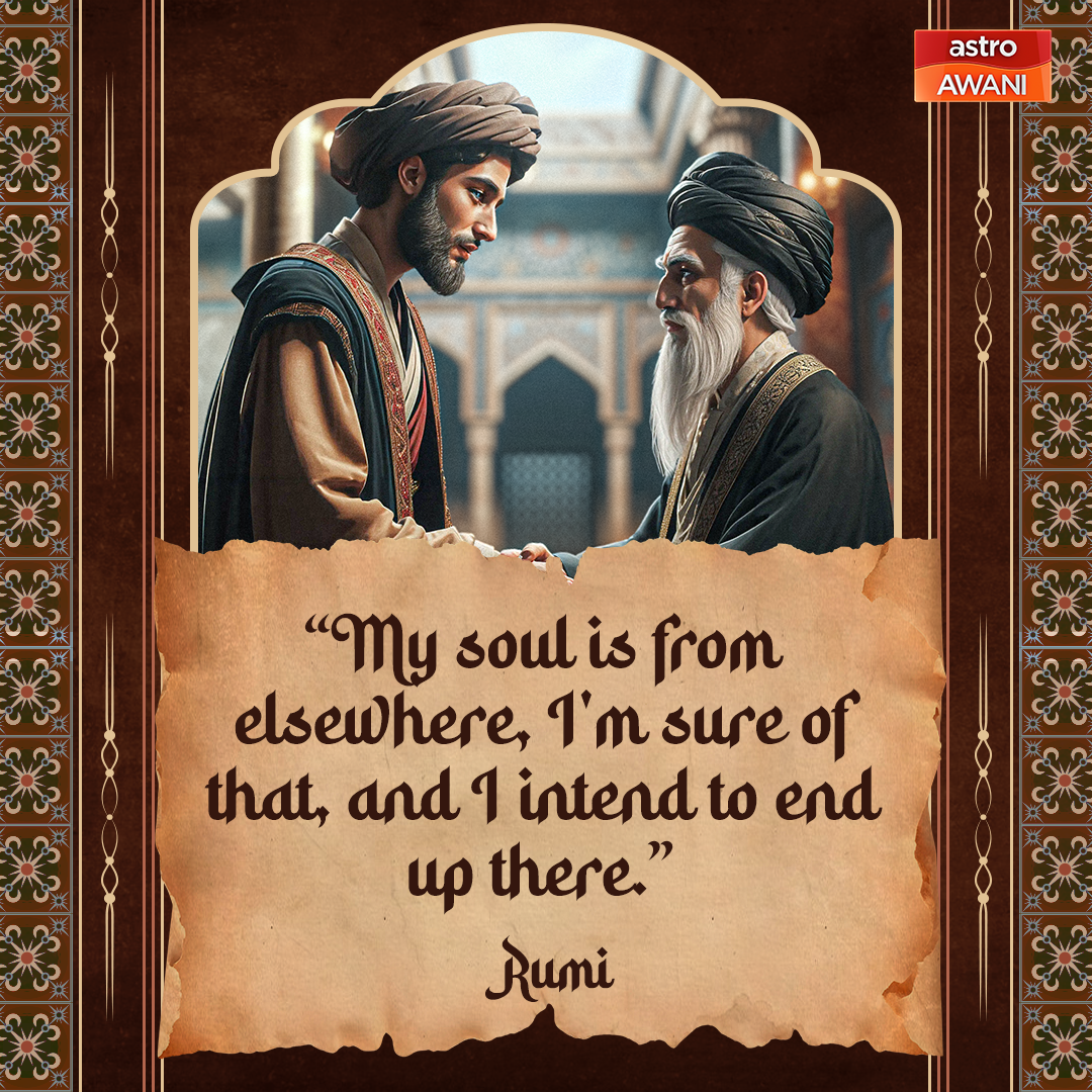 Jalaluddin Rumi Quote Puitis