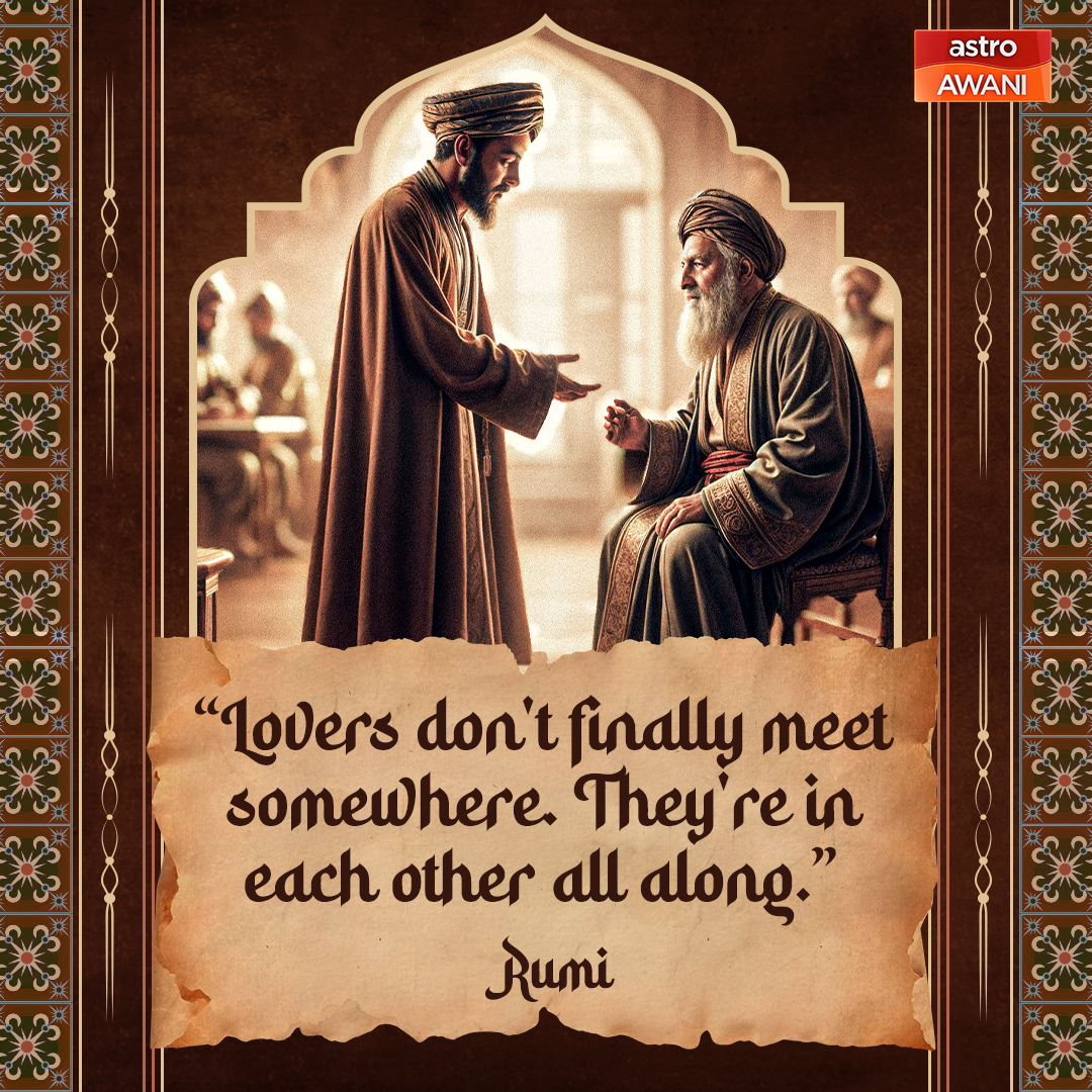 Jalaluddin Rumi Quote Puitis