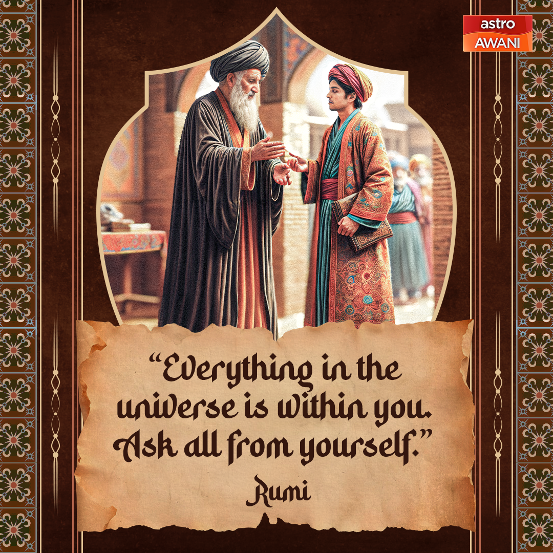 Jalaluddin Rumi Quote Puitis