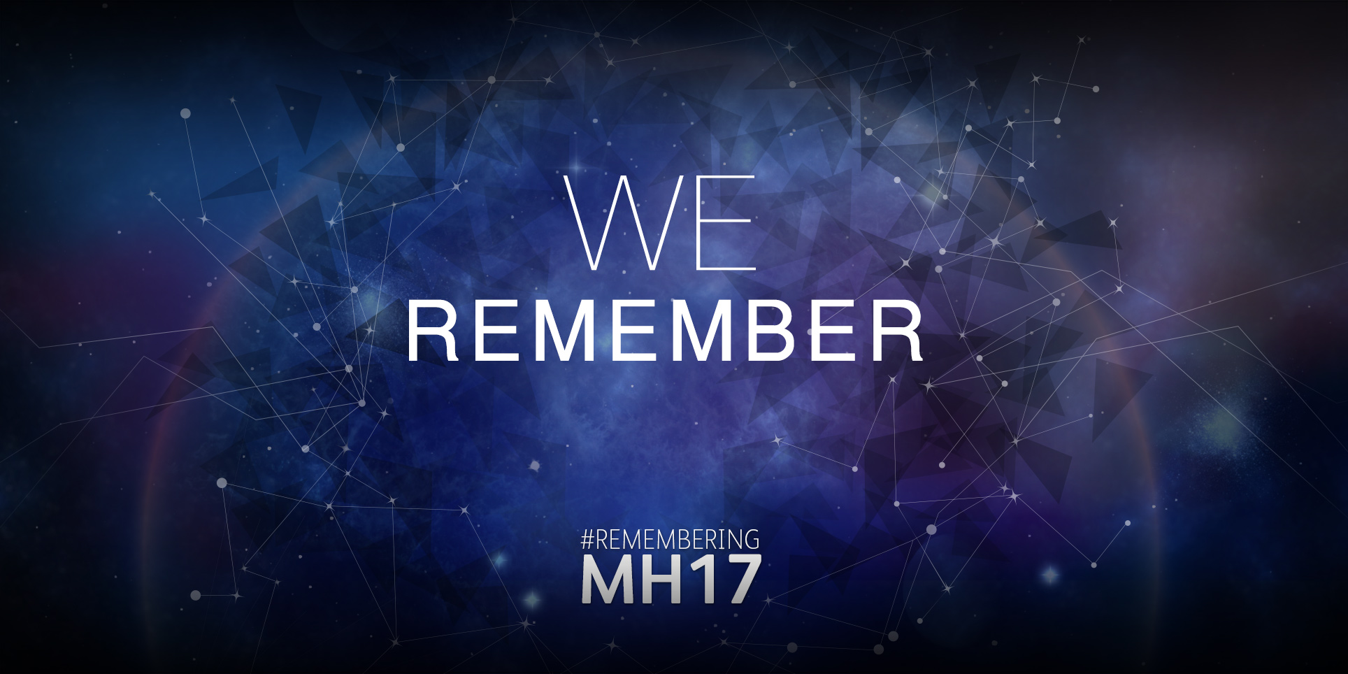 We Remember : MH17